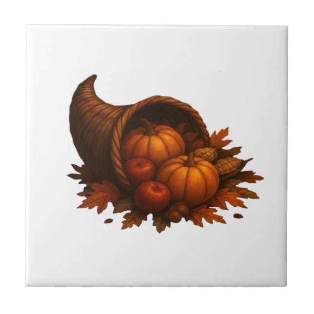 Harvest Cornucopia Glow Oversized T-Shirt.png Tile (Front)