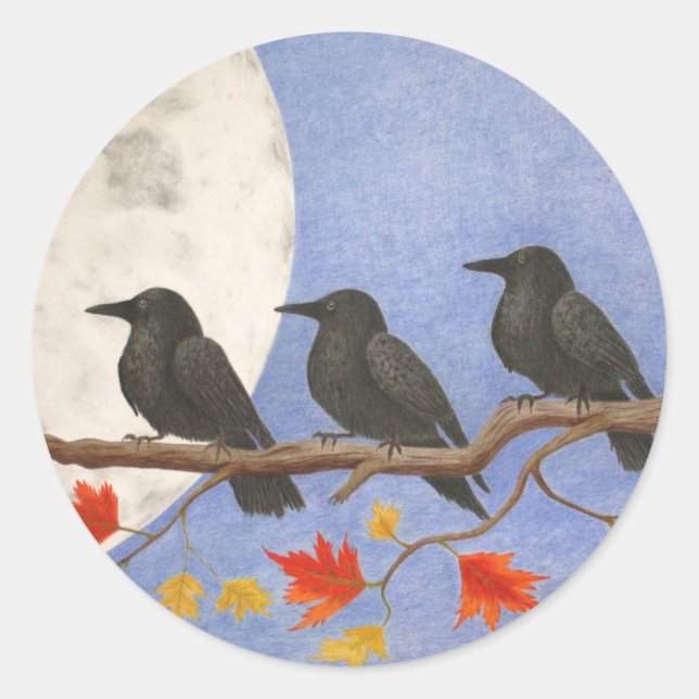 Harvest Crows Sticker (Front)