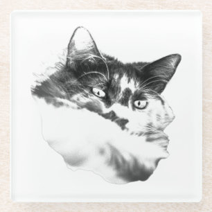 Harvest Eyes Glass Coaster