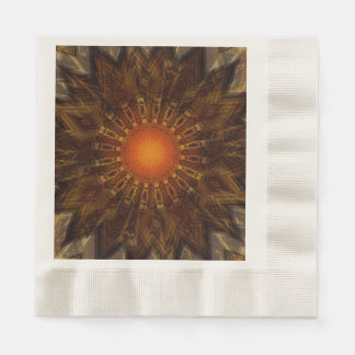 harvest gathering sunshine napkin