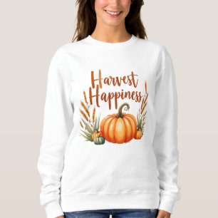 Harvest Happiness – Watercolor Cosy Sweatshirt
