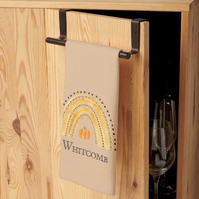 Harvest Holidays Custom Kitchen Towels (Thirds Fold)