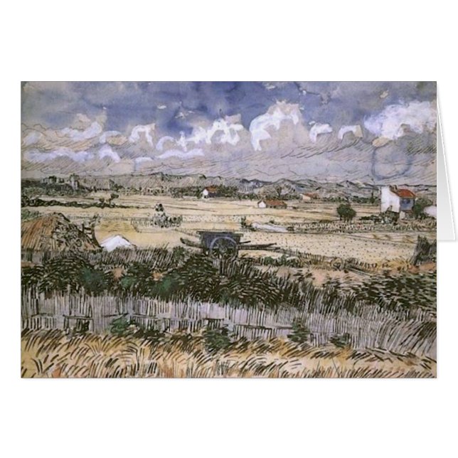 Harvest Landscape, Vincent van Gogh (Front Horizontal)
