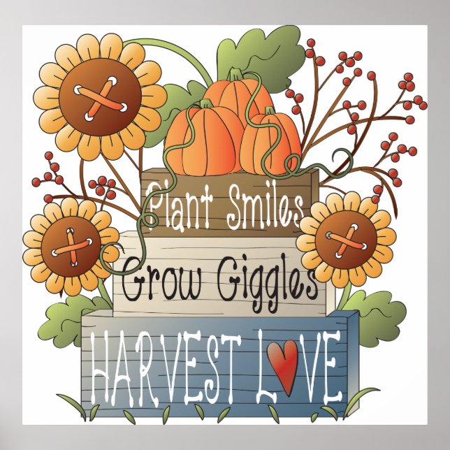 Harvest Love Poster (Front)
