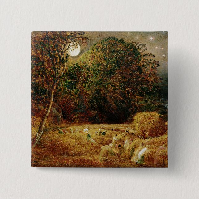 Harvest Moon 15 Cm Square Badge (Front)