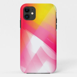 Harvest Neon Pink Red Yellow Orange Abstract Art Case-Mate iPhone Case