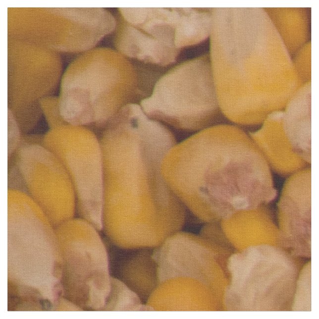 HARVEST OF CORN CUSTOM FABRIC (Close Up)