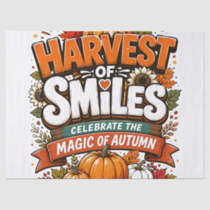 Harvest of Smiles Shirt   Fall Pumpkin T-Shir Tissue Paper
