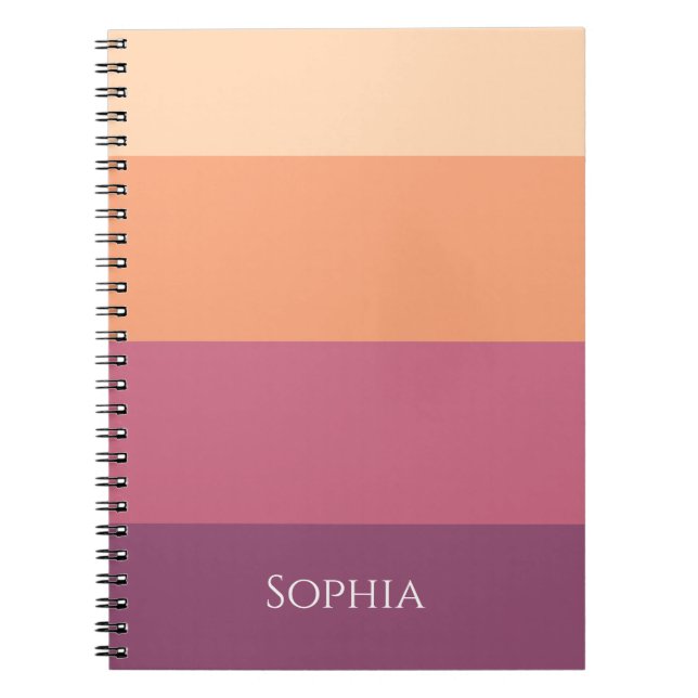 Harvest Palette- Notebook (Front)