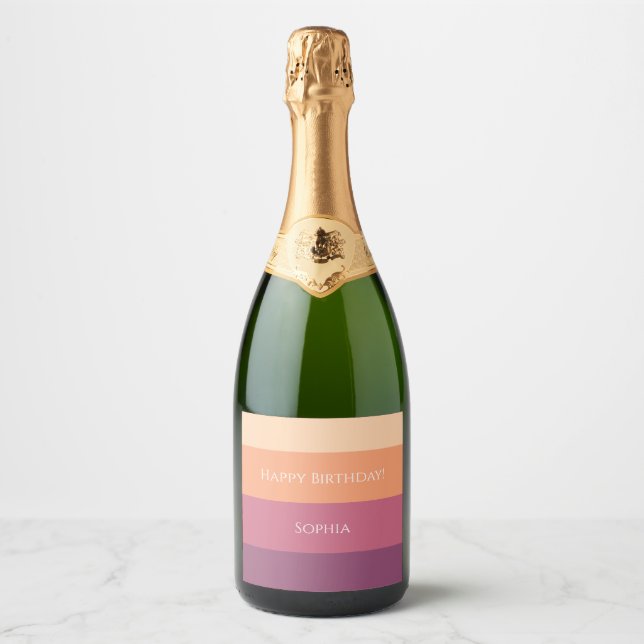 Harvest Palette- Sparkling Wine Label (Front)