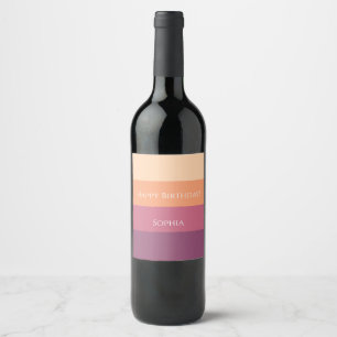 Harvest Palette- Wine Label