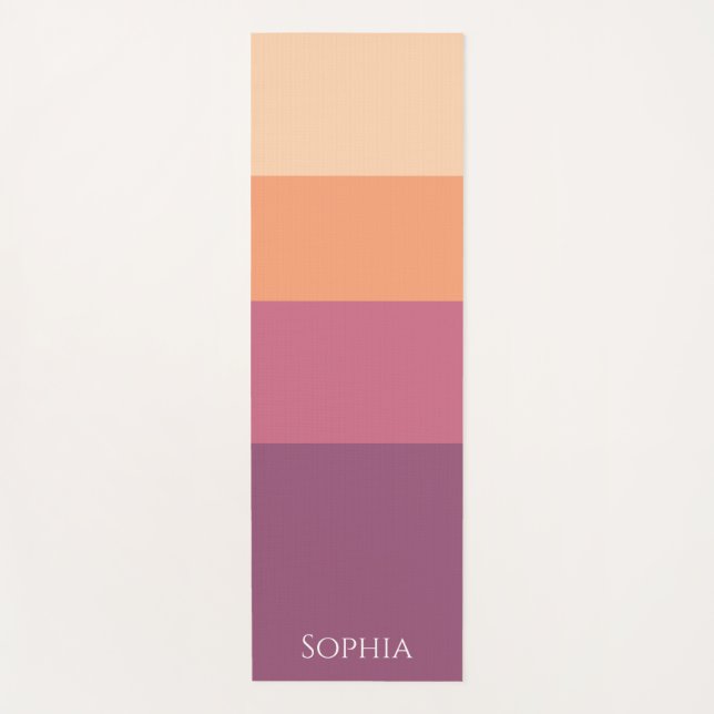 Harvest Palette- Yoga Mat (Front)