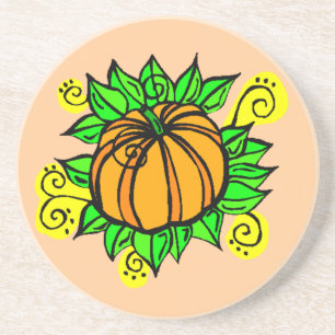 Harvest Pumpkin Coaster
