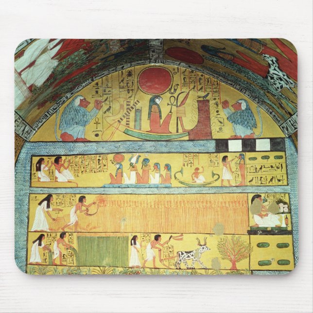 Harvest Scene on the East Wall Mouse Pad (Front)