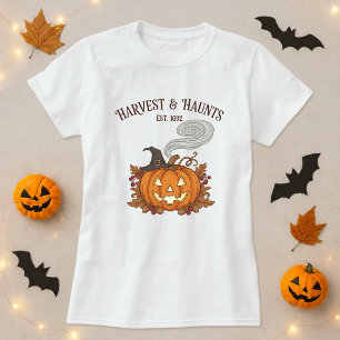 Harvest Season Halloween  Pumpkin T-Shirt