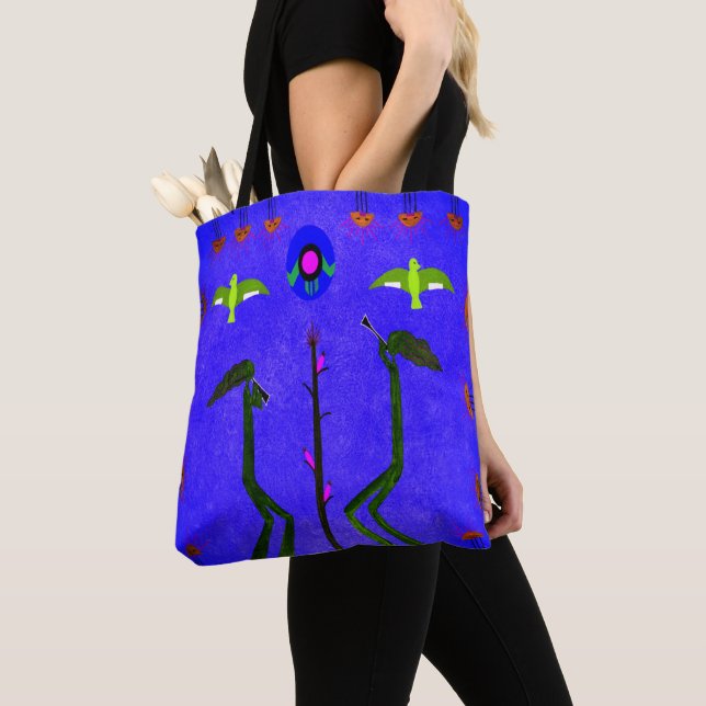 Harvest Song Tote Bag (Close Up)
