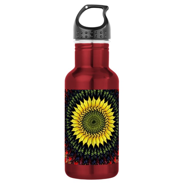 Harvest Sunflower Water Bottle (Front)