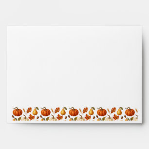 Harvest Table Autumn Thanksgiving Envelope
