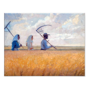 Harvest Time Anna Ancher Photo Print