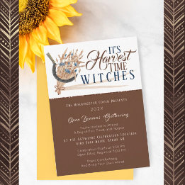 Harvest Time Fall Lammas Gathering Invitation