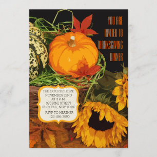 Harvest Time Invitation