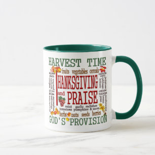 Harvest Time Thanksgiving Mug