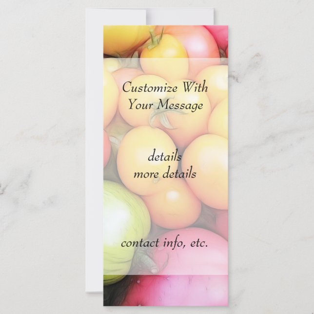 Harvest Time - Tomatoes! (Front)