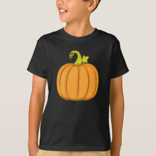 Harvested Pumpkin Illustration T-Shirt