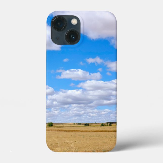 Harvested wheat fields  Case-Mate iPhone case (Back)