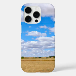 Harvested wheat fields  iPhone 16 pro case