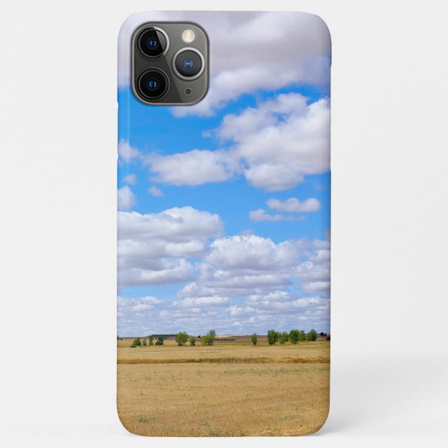 Harvested wheat fields  Case-Mate iPhone case (Back)