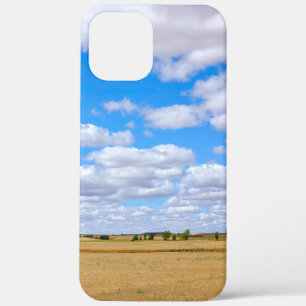 Harvested wheat fields  iPhone 12 pro max case