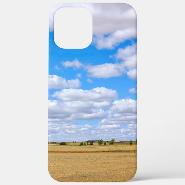 Harvested wheat fields  Case-Mate iPhone case (Back)