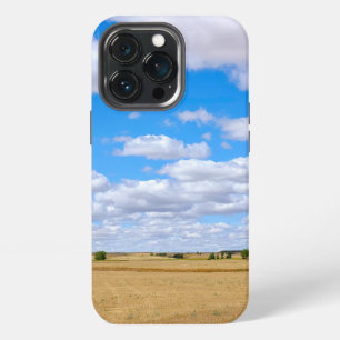 Harvested wheat fields  iPhone 13 pro case