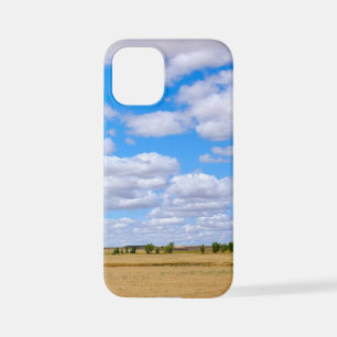 Harvested wheat fields  iPhone 12 mini case