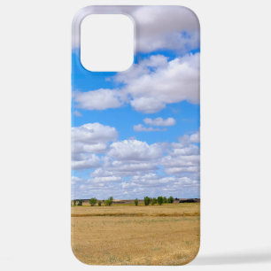 Harvested wheat fields  iPhone 12 pro max case