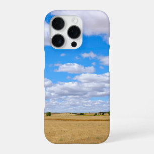 Harvested wheat fields  iPhone 16 pro case