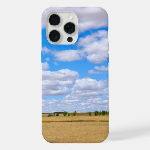 Harvested wheat fields  iPhone 15 pro max case
