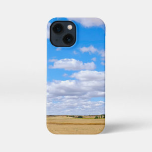 Harvested wheat fields  iPhone 13 mini case