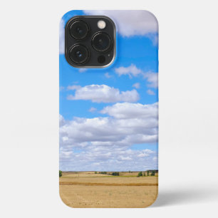 Harvested wheat fields  iPhone 13 pro case