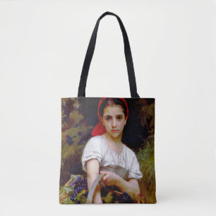 Harvester, Bouguereau Tote Bag