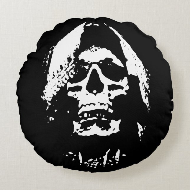 Harvester of Souls: Fear Incarnate Round Cushion (Front)