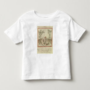 Harvesting Leeks, from 'Tacuinum Sanitatis' Toddler T-Shirt