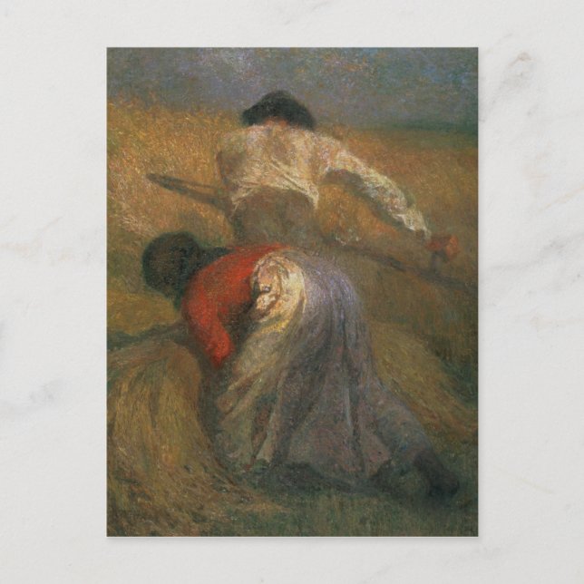 Harvesting Postcard (Front)