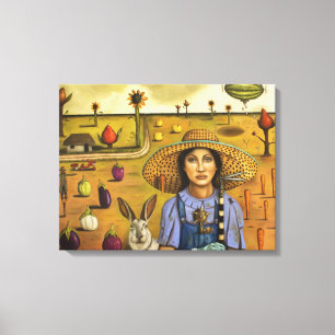 Harvey and the Eccentric Farmer Canvas Print