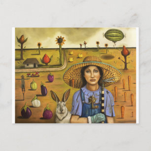 Harvey and the Eccentric Farmer Postcard