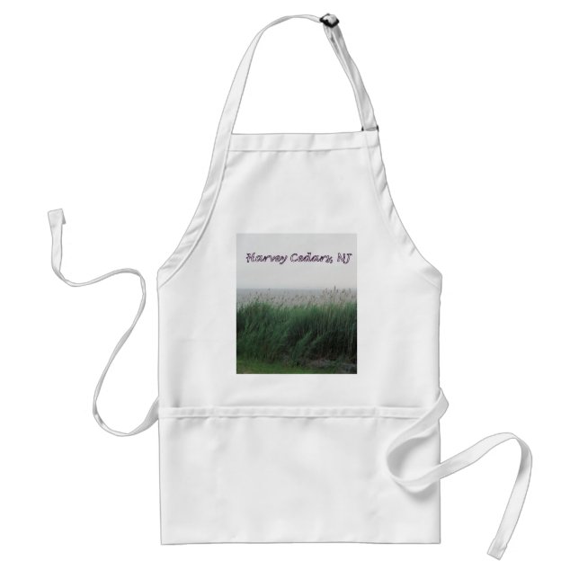 Harvey Cedars, NJ:  Bay with Green Grass/Reeds Standard Apron (Front)