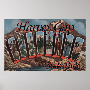 Harvey Gap State Park, Colorado Poster