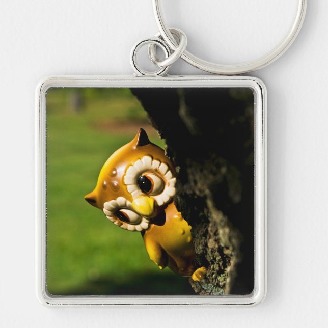 Harvey the Owl II Key Ring (Front)