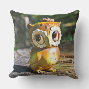 Harvey the Owl III Outdoor Cushion